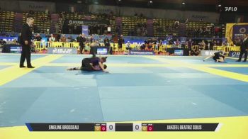 Emeline Brosseau vs Jahzeel Beatriz Solis 2026 IBJJF European NoGi