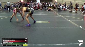 125 lbs Round 4 (6 Team) - Cayden Neisen, The Funky Singlets vs Landon Manger, Ninja Elite