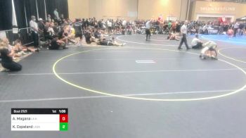 138 lbs Round Of 128 - Adrian Magana, La Habra Wrestling vs Kenai Copeland, Legacy Elite WC