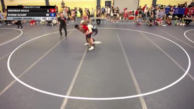 225 lbs Champ. Round 3 - Jeremiah Neals, IL vs Storm DCamp, MN