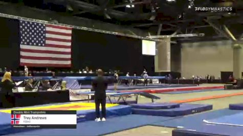 Trey Andrews - Double Mini Trampoline, FOND - 2021 USA Gymnastics Championships