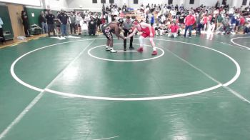 285 lbs Round Of 32 - Brook Strachan, Hingham vs Wood Habens Pierre-Louis, Oliver Ames