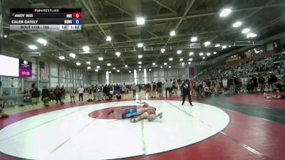 165 lbs Champ. Round 2 - Andy Wei, Roosters Wrestling Club vs Caleb Gately, Mat Demon Wrestling Club
