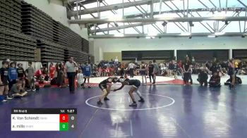 77 lbs Prelims - Kyle Von Schimdt, Doughboy MS vs Antonio Mills, Minion Green MS