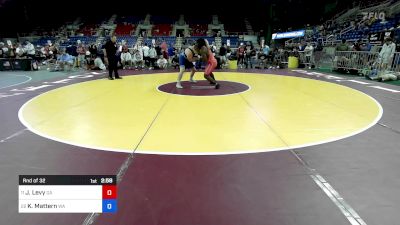 285 lbs Rnd Of 32 - Jacob Levy, GA vs Koen Mattern, WA