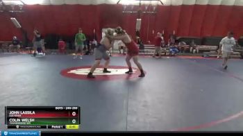 246-250 lbs Round 2 - John Lassila, Elk River vs Colin Welsh, Thunderbird Wr