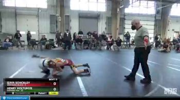 84 lbs Round 4 (6 Team) - Izaya Schickley, Warhawks Black vs Henry Moltumyr, Diamond Fish