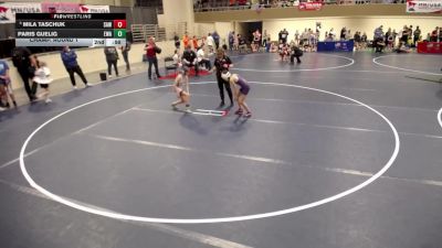 12U GIRLS - 69 lbs Champ. Round 1 - M Peterson, Waconia Wrestling Club vs Magdalen Rauenhorst, Summit Wrestling Academy