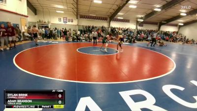 120B Cons. Round 2 - Dylan Brink, Campbell County vs Adam Branson, Tongue River