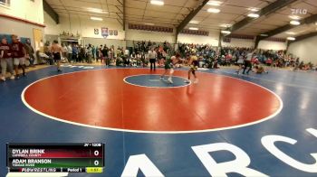 120B Cons. Round 2 - Dylan Brink, Campbell County vs Adam Branson, Tongue River