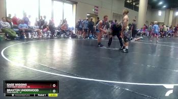 165 lbs Round 5 (6 Team) - Gage Wiggins, Team Shutt Bowman vs Braxton Underwood, Team Misfits