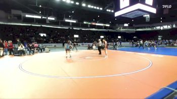 Girls 120 lbs Champ. Round 1 - Evelyn Amerson, White River (Girls) vs Gabbie Gonsalves, Selah (Girls)