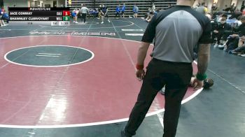 114 lbs Finals (8 Team) - Jace Conway, Caledonia, MN vs Shawnley Clervoyant, Wellington, FL