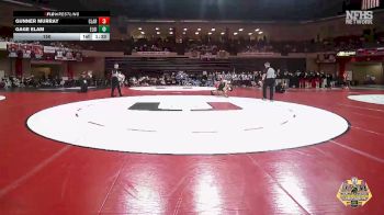 150 lbs Quarterfinals (8 Team) - Gunner Murray, CLAREMORE vs Gage Elam, ELGIN