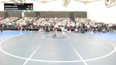 149-A lbs Quarterfinal - Anthony Glass, Dover Bandits vs Austin Mitrosky, MontCo Wrestling Club