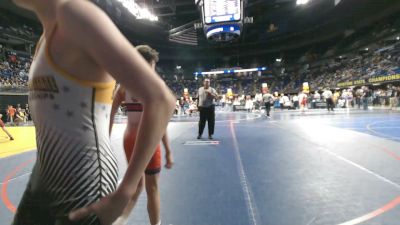 110 lbs Consy 1 - Caleb Hoosier, Hempfield vs Connor Ganley, Thomas Jefferson