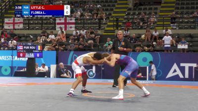 51 kg 1/8 Final - Cruz Little, Puerto Rico vs Laurentiu Florea, Romania