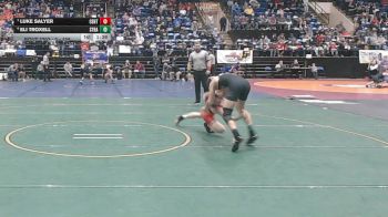 2 - 126 lbs Semifinal - Luke Salyer, Central vs Eli Troxell, Strasburg