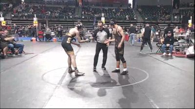 132 lbs 5th Place - Matthew Goshorn, Stafford vs Derek Miller, Southern Regional