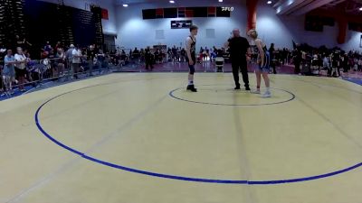 126 lbs Champ. Round 1 - Caleb Gibson, New River Wrestling Club vs Charlie Garno, Liberty Flight Club