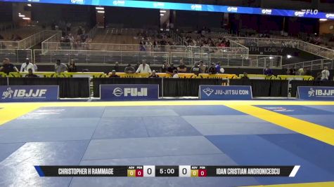Ioan Cristian Andronicescu vs Christopher H Rammage 2025 Pan Jiu Jitsu IBJJF Championship