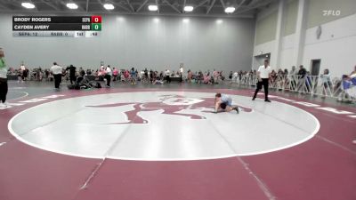 65 lbs Rr Rnd 3 - Brody Rogers, SEPA BLUE - EL vs Cayden Avery, Rabbit Wrestling Club - EL