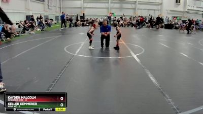 40 lbs Round 5 (8 Team) - Kayden Malcolm, Neighborhood vs Jack Kemmerer, NOVA WC