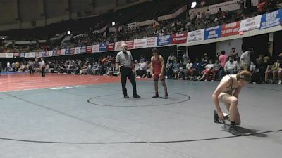 126 lbs Semis & Wb (16 Team) - Caleb Christie, Granby vs Griffin Delacruz, Grafton