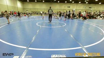 52 lbs Rr Rnd 5 - Remmi Schwahn, Regulators 9U 2 vs Israel Jimenez, Team Savage 9U