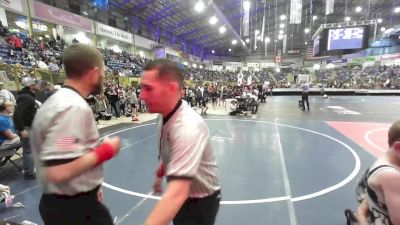 58 lbs Quarterfinal - Parker Klotz, West Grand vs Chase Chelewski, Colorado Outlaws