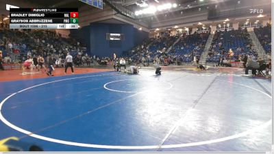 215 lbs Cons. Round 3 - Bradley DiMiglio, Malvern Prep vs Grayson Abbruzzese, Paramus Catholic