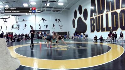 131 lbs Round 4 (16 Team) - Sophia Renteria, Adrian vs Joelle Scott, Gannon University