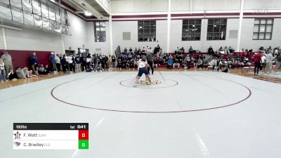 190 lbs Consi Of 16 #2 - Finley Watt, St. John's School vs Cole Bradley, Charlotte Latin