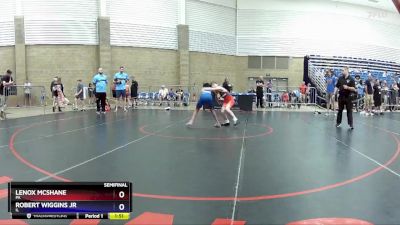 98 lbs Semifinal - Lenox McShane, PA vs Robert Wiggins Jr, IL