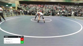 144 lbs Round Of 64 - Zayden Denton, Centennial vs Aidan Chaires, Bonita