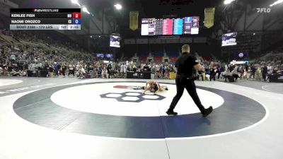170 lbs Cons. Sub-rd Of 32 - Kenlee Fish, MO vs Naomi Orozco, KS