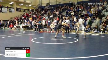 160 lbs Consolation - Jamir Jiminez, Bethlehem Catholic vs Matt Colajezzi, Council Rock South