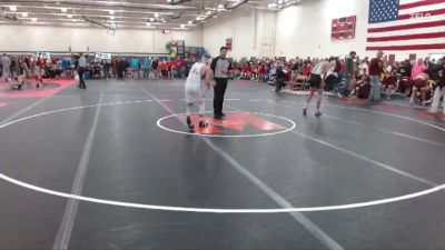 127 lbs Champ. Round 1 - Landon Pohlen, Minneota vs Riley Sparks, Maple River/USC