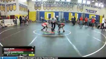 113 lbs Quarterfinals (8 Team) - Keana Bush, Hudson vs Hunter Barrettsmith, Lemon Bay