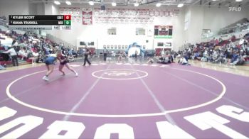 130 lbs 1st Place Match - Kyler Scott, Century vs Kiana Trudell, Meridian