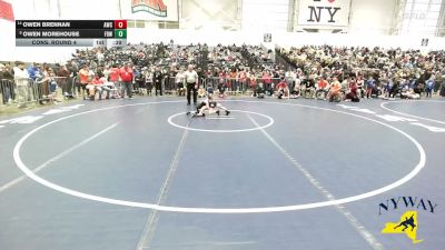 50 lbs Cons. Round 4 - Owen Morehouse, Firehouse Brawlers Wrestling vs Owen Brennan, Akron Wrestling Club