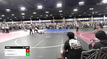 144 lbs Consi Of 32 #2 - Andre Garcia, Orange County RTC vs Jayden Espinoza, Rancho Cucamonga HS
