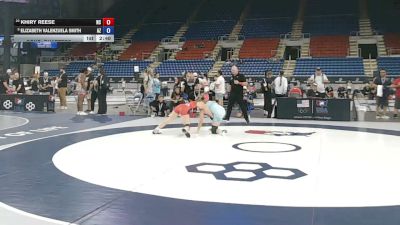 110 lbs Cons. Quarters - Khiry Reese, North Carolina vs Elizabeth Valenzuela Smith, Arizona