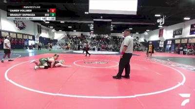 157 lbs Semifinal - Bradley Espinoza, Brea Olinda vs Damen Vollmer, Temecula Valley