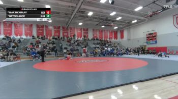 113 lbs Quarterfinal - Bryce Lance, Bloomfield vs Max Mckinlay, Richfield