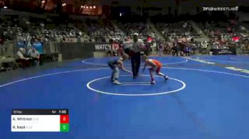 67 lbs Prelims - Ashur Whitmer, Clipper WC vs River Neal, Blue Pride WC