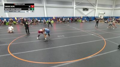144 lbs Cons. Round 1 - Cross Alpe, Unattached vs Riffat Khan Pathan, Unattached