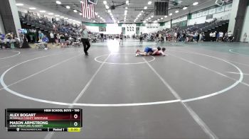 190 lbs Cons. Semi - Mason Armstrong, Lions Wrestling Academy vs Alex Bogart, McDonald County Wrestling