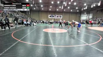 175 lbs Cons. Round 2 - Jeremiah Clines, Northwest (Cedar Hill) vs Robert Velesco, Rock Bridge