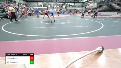 148-157 lbs Cons. Round 3 - Joseph Jarvis, JarvisElieteWrestlingStuds vs Warren Zeisset, Black Ops WC